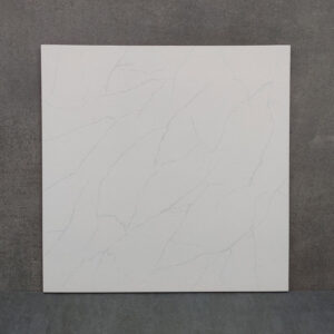 Gạch Prime 2208 men bóng màu trắng vân đá, kích thước 40x40 cm