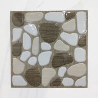 Gạch RedStar 3303 giả sỏi màu nâu, kích thước 30x30cm