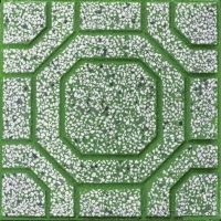 Gạch Terrazzo mai rùa màu xanh rêu 30x30-40x40 (cm)