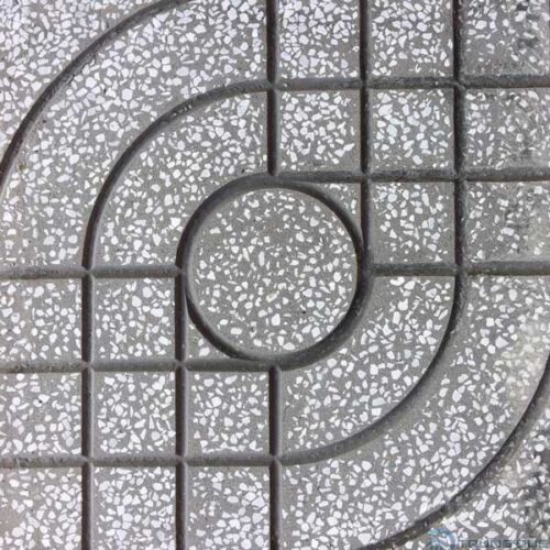 Gạch Terrazzo mắt nai màu ghi 30x30-40x40 (cm)