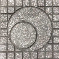 Gạch Terrazzo mặt trăng màu ghi 30x30-40x40 (cm)