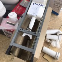 Két nước bồn cầu treo tường Viglcera V55