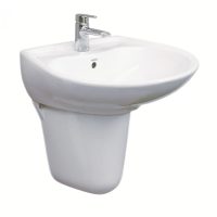 lavabo treo tường TOTO LHT300CR chân lửng
