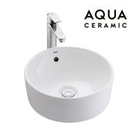 Lavabo INAX AL-295V đặt bàn hình tròn Aqua Ceramic