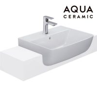 Chậu rửa bán âm Inax AL-345V Aqua Ceramic