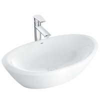 Chậu rửa lavabo Inax L-465V đặt bàn hình oval