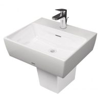 Lavabo TOTO LHT328C#XW treo tường chân ngắn
