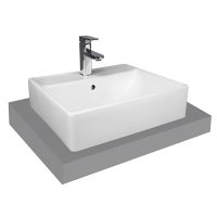 Chậu lavabo Viglacera V42M đặt bàn đá