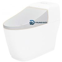 Nắp bồn cầu INAX đóng êm CF-1032VS thân dài