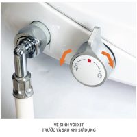 Bảng điều khiển của nắp rửa