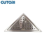Phễu thoát sàn đặt góc Gutori DS1659K