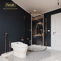 Phòng tắm kính Fendi FMV–1X3 góc vát 1000mm