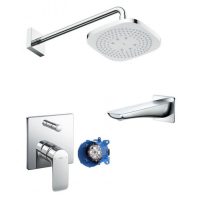 Bộ Sen Tắm Âm Tường TOTO TBW02003A/TBG04304B/TBG02001B