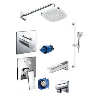 Bộ Sen Tắm Âm Tường TBG10304V/TBW02003A/TBW02005A/TBG10001B/TBV02103B