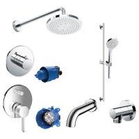 Bộ Sen Tắm Âm Tường TOTO TBG11304V/TBW01003A/TBW01008A/TBG11001B/TBV01103B