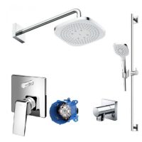 Bộ sen tắm âm tường 2 đường nước