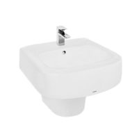 lavabo treo tường TOTO LHT767CR chân lửng